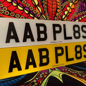 AAB Plates - Standard Printed